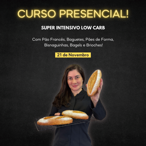 21/11 - Super Intensivo Low Carb Presencial!