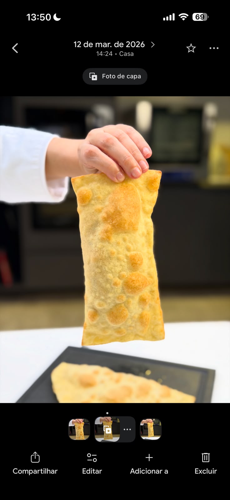 Pastel de Feira Sem Glúten
